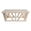 Universal Furniture River Rock Square Cocktail Table in River Rock
