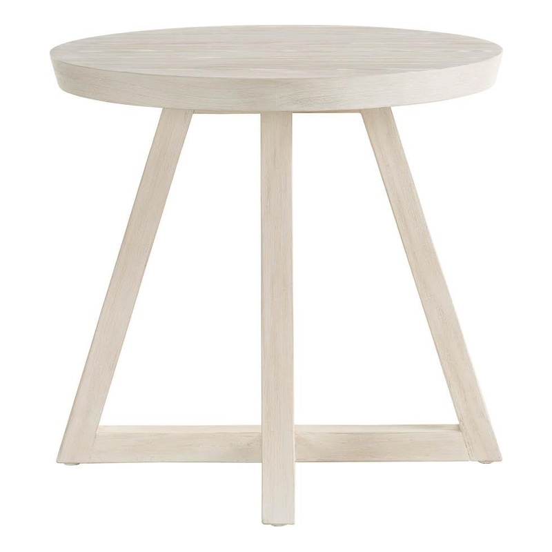 Universal Furniture River Rock Round Side Table in River Rock