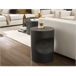 Universal Furniture Concrete Side Table in Ash