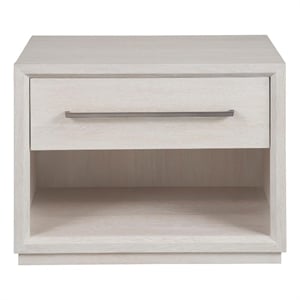 Universal Furniture Astrid Drawer Nightstand in White Oak