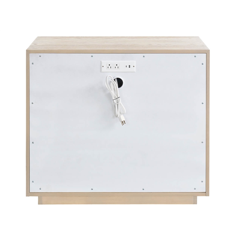 Universal Furniture Desert Plinth Nightstand in Desert