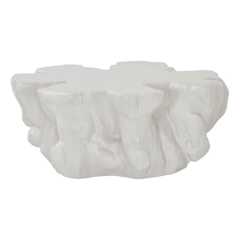 Universal Furniture Oasis Cliffside Cocktail Table in White