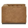 Universal Furniture Quinn Swivel Chair in Brown