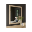 Universal Furniture Oasis Mirror in Dockside Natural Tan Oak