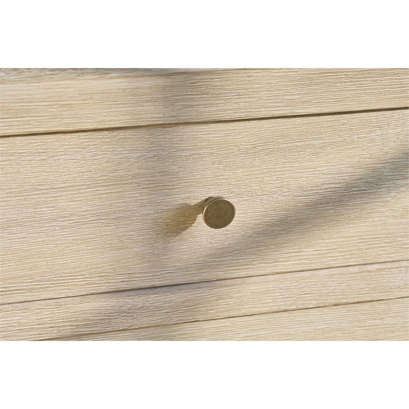 Universal Furniture Oasis Nightstand in Dockside Natural Tan Oak