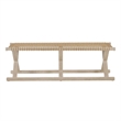 Universal Furniture Oasis Bench in Dockside Natural Tan Oak