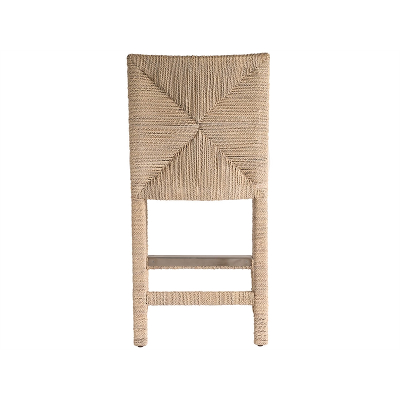 Universal Furniture Oasis Abaca Counter Chair in Dockside Natural Tan Oak