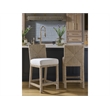 Universal Furniture Oasis Abaca Counter Chair in Dockside Natural Tan Oak