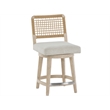 Universal Furniture Oasis Swivel Counter Stool in Dockside Natural Tan Oak