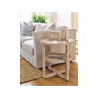 Universal Furniture Oasis Abaca Side Table in Natural Tan