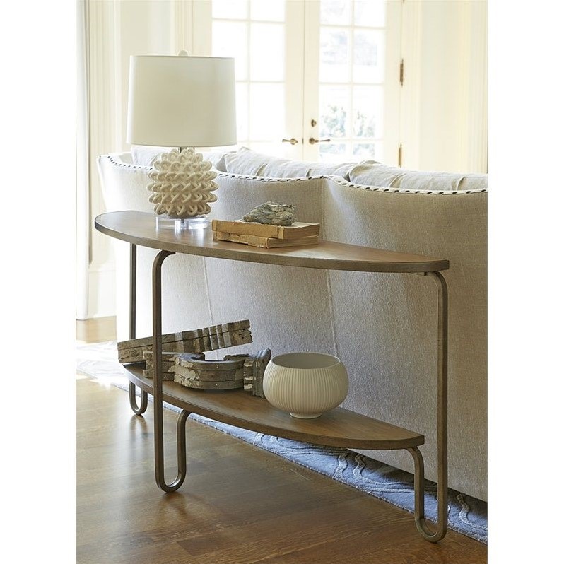 Console Tables Seldens Home Furnishings Universal Furniture Moderne Muse Console Table In Bisque