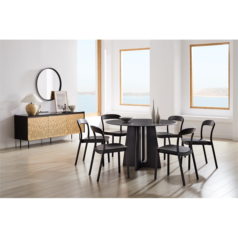 Bamax Layla Console Sideboard in Charcoal