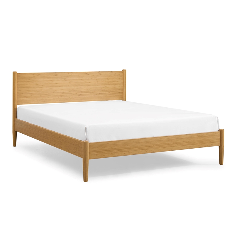 Bamax Ria Eastern King Platform Bed in Caramelized