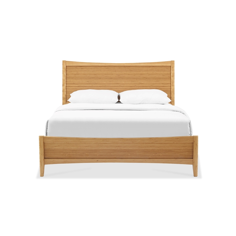 Bamax Willow Queen Platform Bed in Caramelized