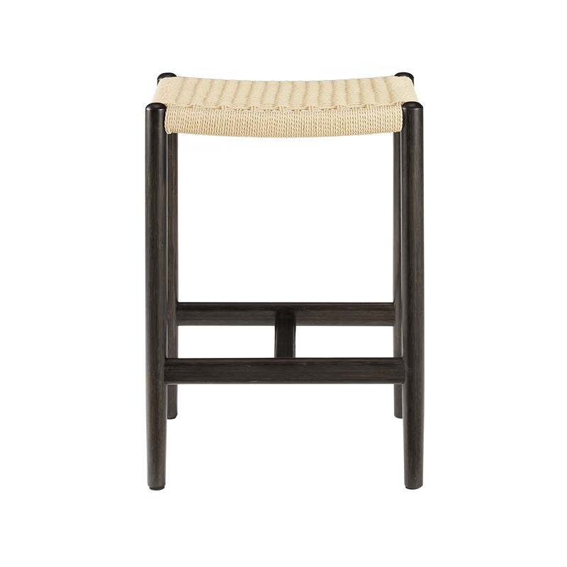 Bamax Nico counter height stool in Charcoal
