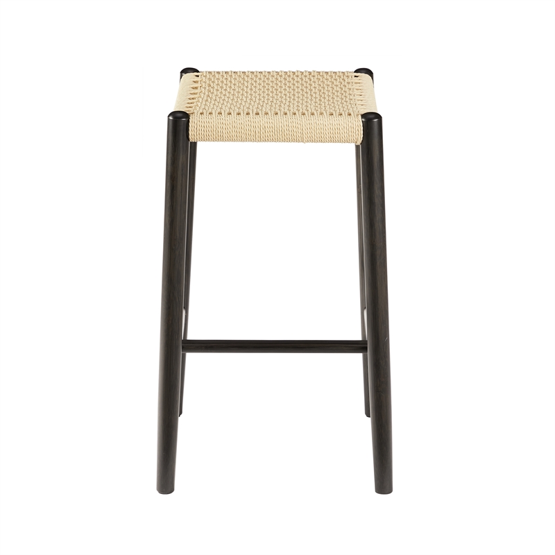 Bamax Nico counter height stool in Charcoal