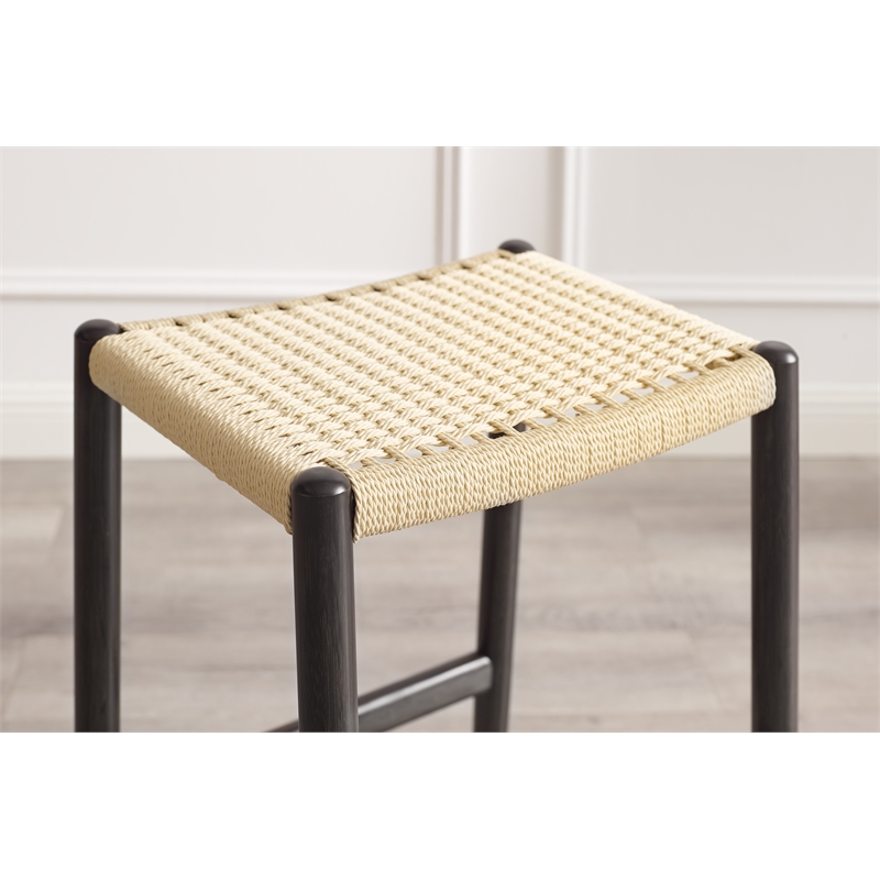 Bamax Nico counter height stool in Charcoal