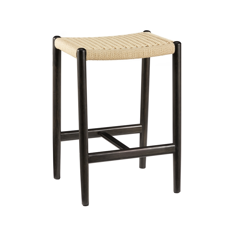 Bamax Nico counter height stool in Charcoal