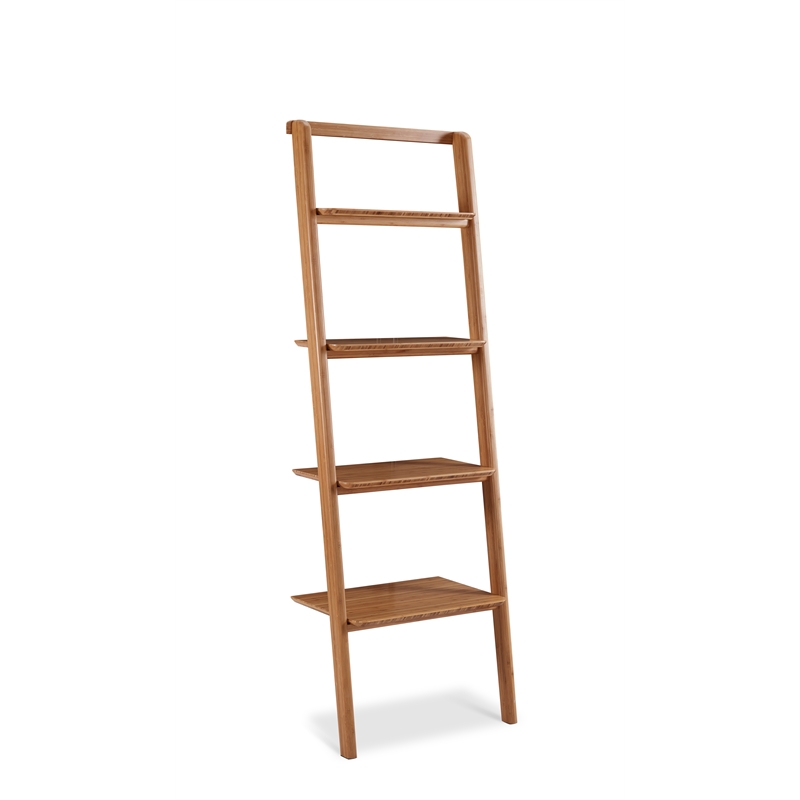 Bamax Dylan Leaning Bookshelf in Golden