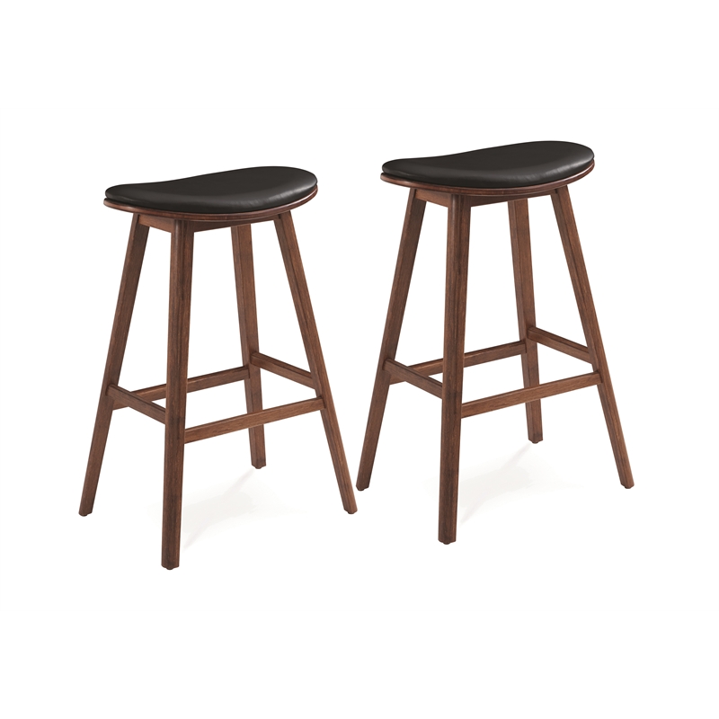 Bamax Cameron Counter Stool in Chestnut (Set of 2)