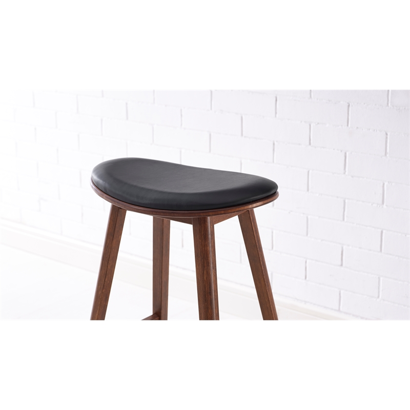 Bamax Cameron Counter Stool in Chestnut (Set of 2)
