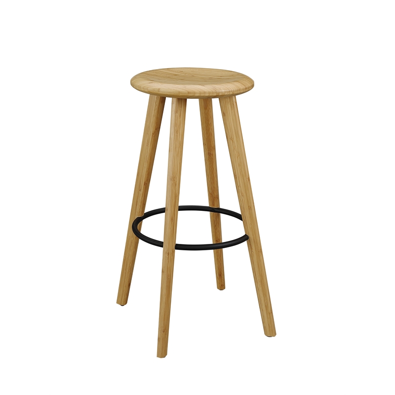 Bamax Jude Bar Height Stool in Golden (Set of 2)