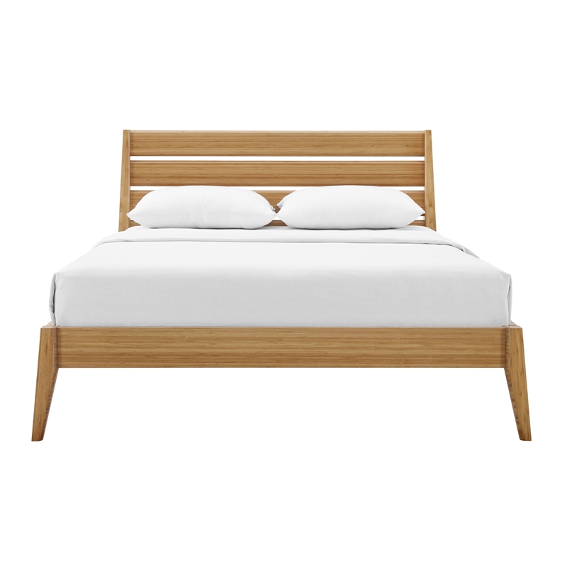 Bamax Tristan Queen Platform Bed in Golden