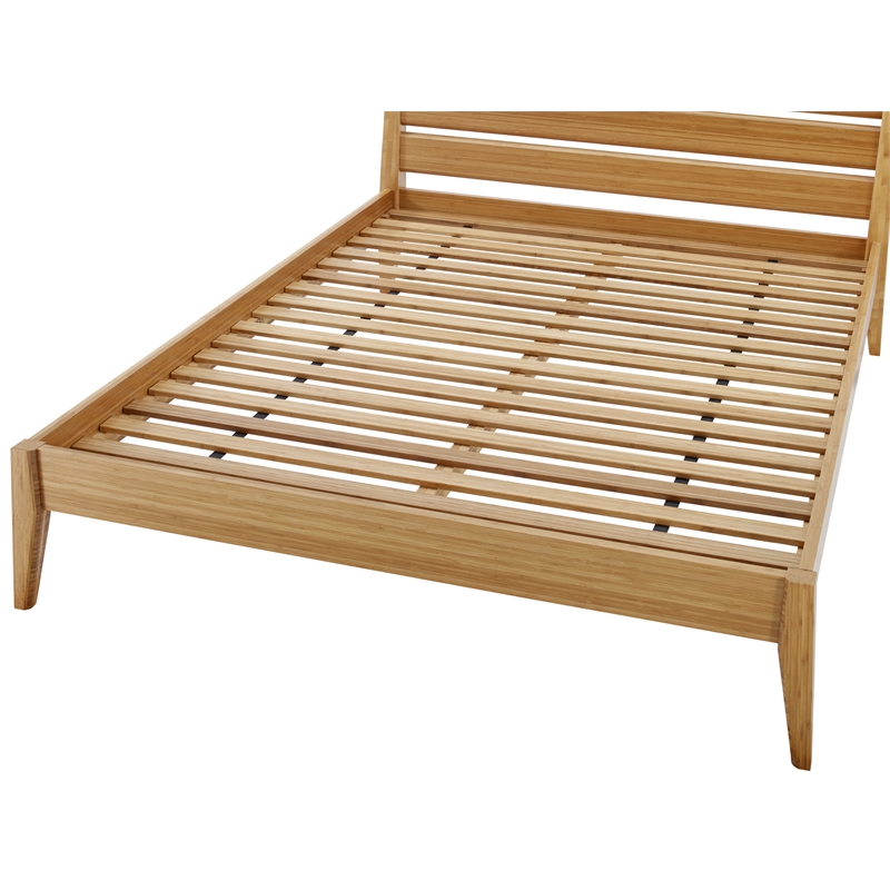 Bamax Tristan King Platform Bed in Golden