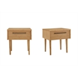 Bamax Tristan Nightstand in Golden