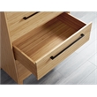 Bamax Tristan Five Drawer High Chest in Golden