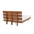 Bamax Dylan Queen Platform Bed in Copper
