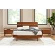 Bamax Dylan Queen Platform Bed in Copper