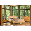 Bamax Dylan Queen Platform Bed in Golden