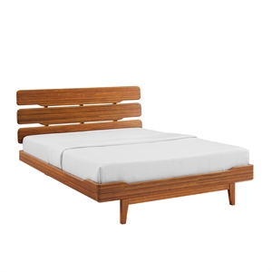 Bamax Dylan King Platform Bed in Copper