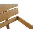 Bamax Dylan King Platform Bed in Golden