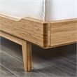 Bamax Dylan King Platform Bed in Golden