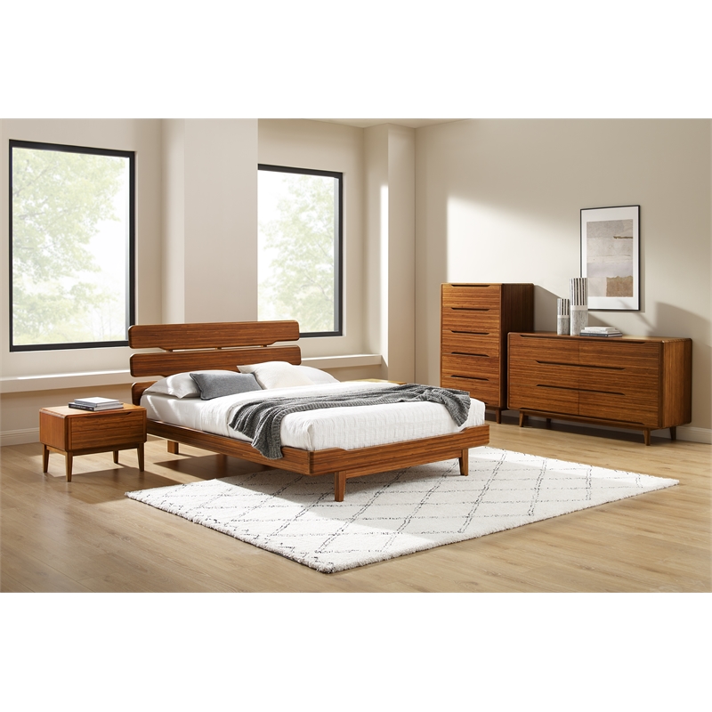 Bamax Dylan Nightstand in Copper
