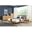 Bamax Dylan Nightstand in Golden