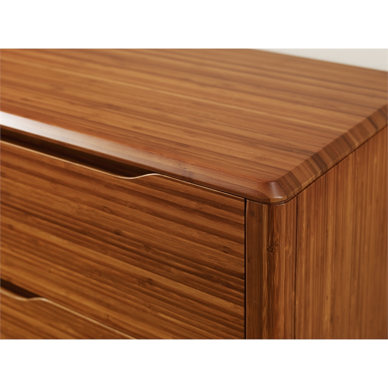 Bamax Dylan Five Drawer High Chest in Copper