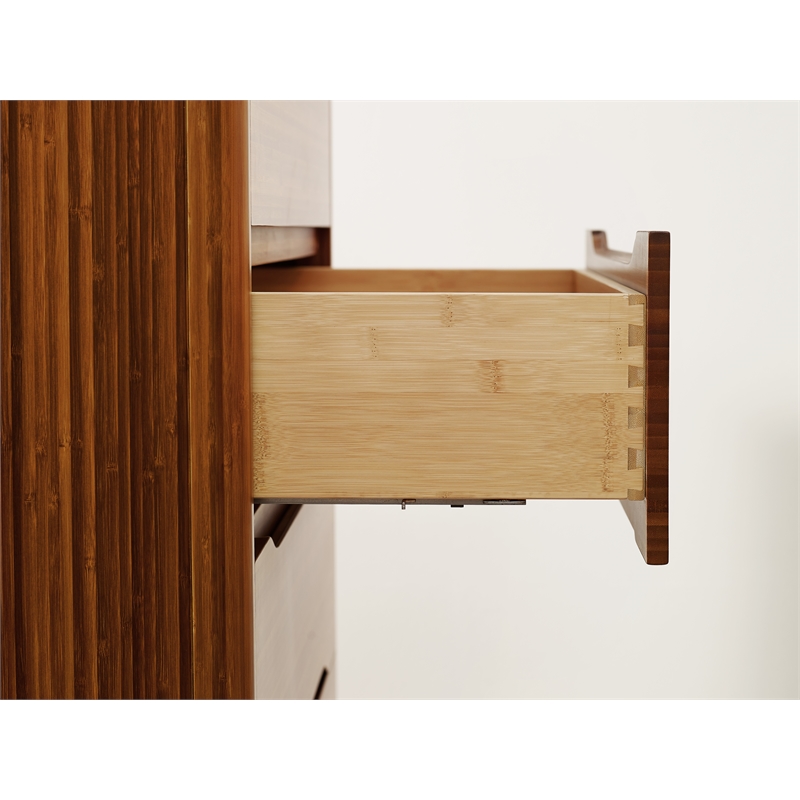 Bamax Dylan Five Drawer High Chest in Copper