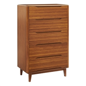 Bamax Dylan Five Drawer High Chest in Copper