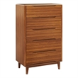 Bamax Dylan Five Drawer High Chest in Copper