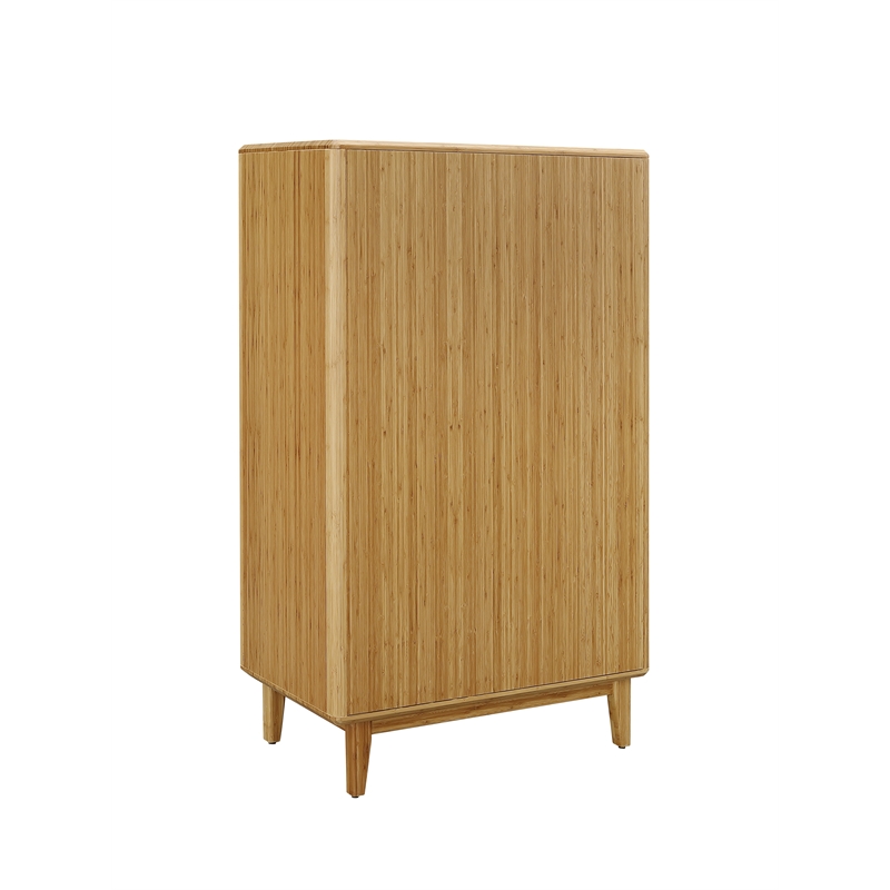 Bamax Dylan Five Drawer High Chest in Golden