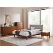 Bamax Dylan Six Drawer Double Dresser in Copper
