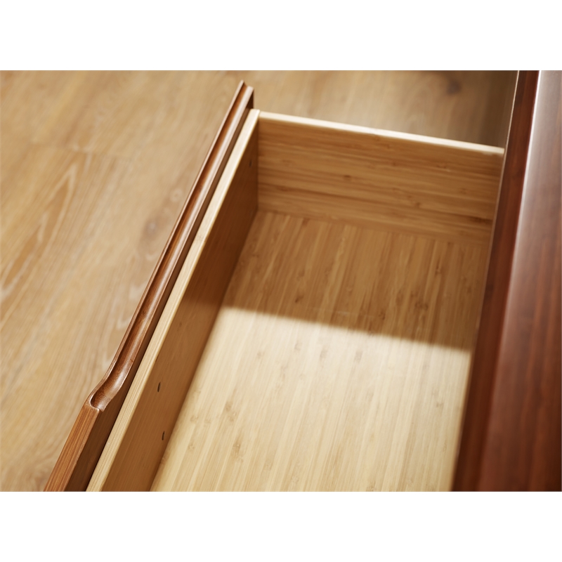 Bamax Dylan Six Drawer Double Dresser in Copper