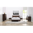 Bamax Sarah Five Drawer High Chest in Burgundy