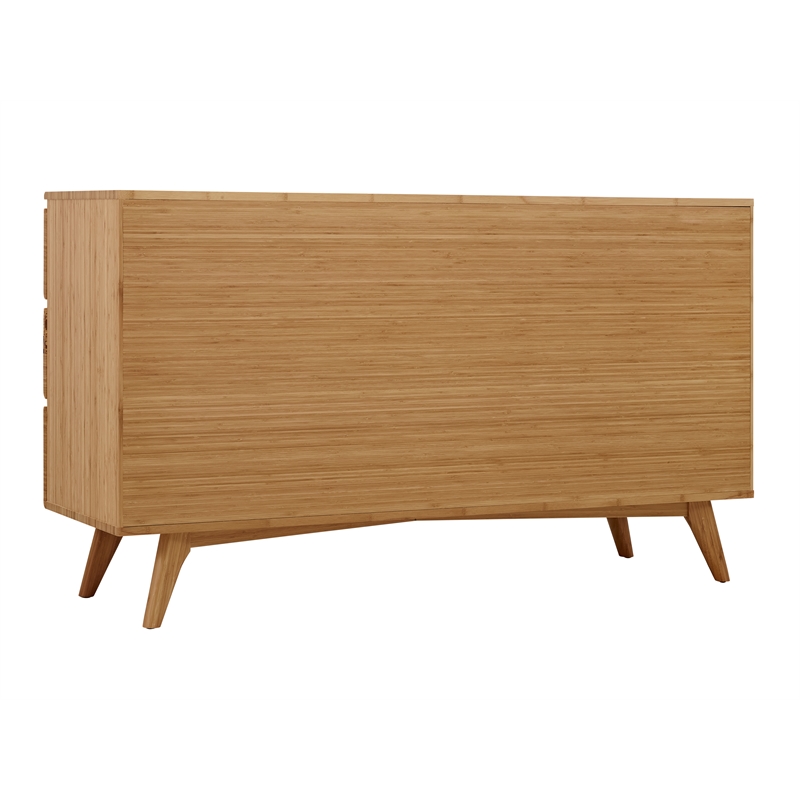 Bamax Sarah Six Drawer Double Dresser in Golden