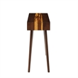 Bamax Sarah Console Table in Burgundy