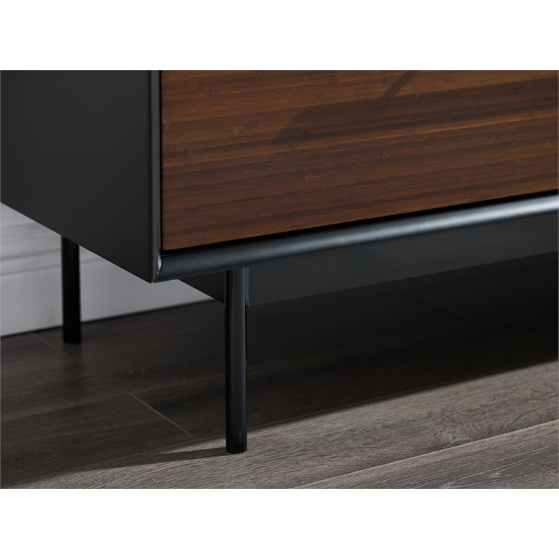 Bamax Landon 4 Drawer Double Dresser in Crimson