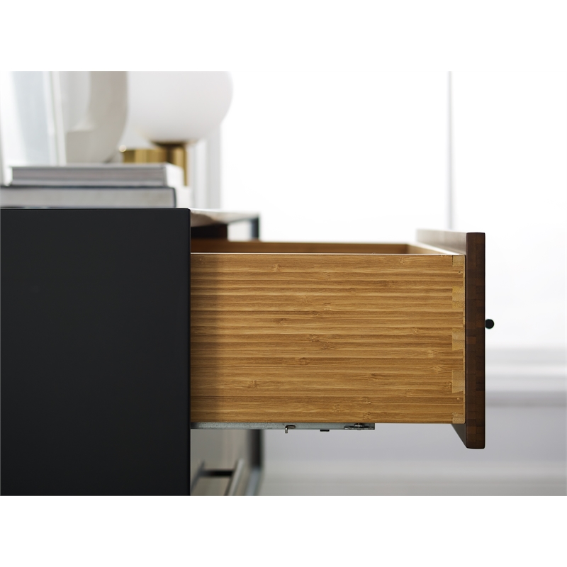 Bamax Landon 4 Drawer Double Dresser in Crimson